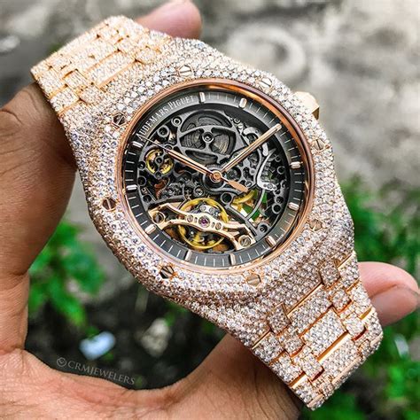 audemars piguet skeleton bust down|ap skeleton iced out price.